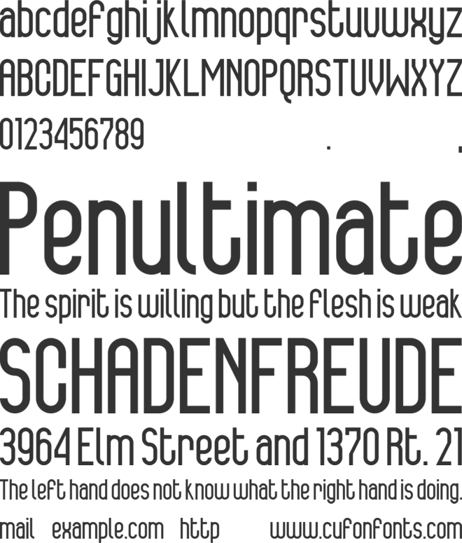 Popcorn Sandwich font preview