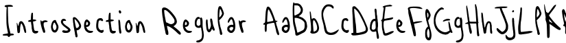 Introspection font download