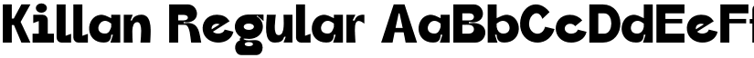 Killan Regular font
