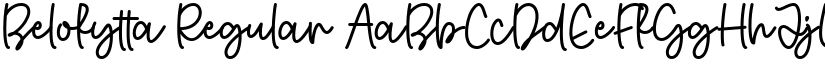 Belofytta font download