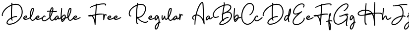 Delectable Free font download