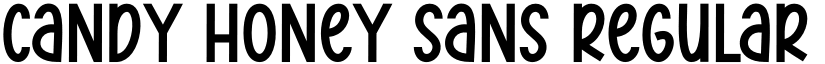 Candy Honey Sans Regular font