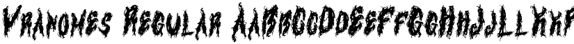 Vranomes Regular font