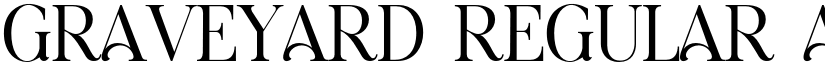 Graveyard Regular font