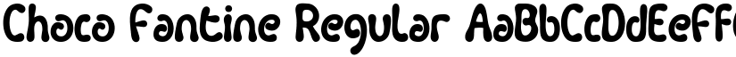 Choco Fantine Regular font