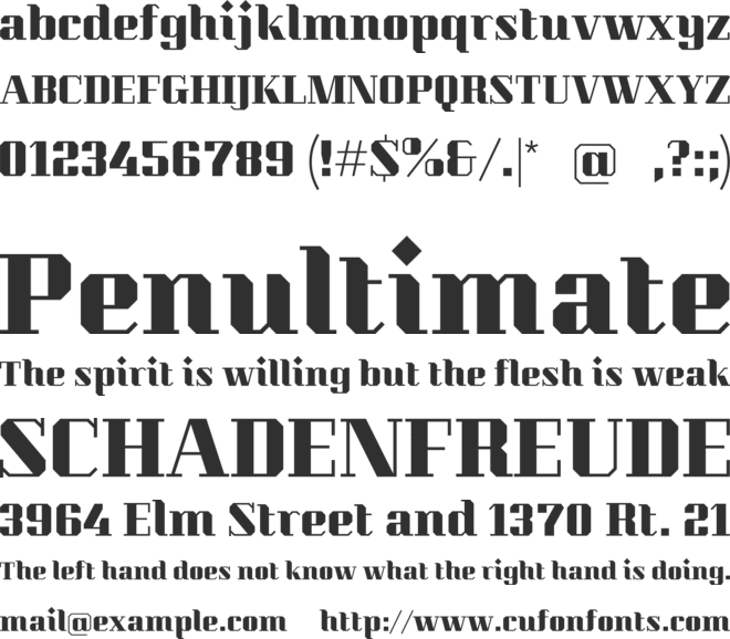 Kumar One font preview