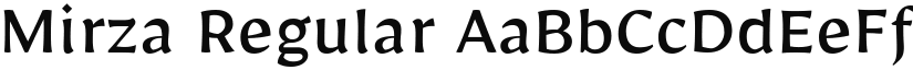 Mirza font download