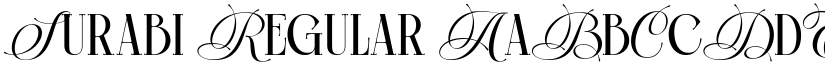 Surabi Regular font