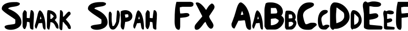 Shark Supah FX font