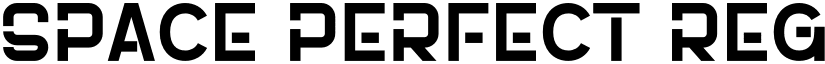 Space Perfect Regular font