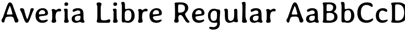 Averia Libre Regular font
