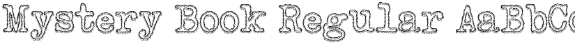 Mystery Book Regular font
