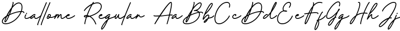 Diallome Regular font