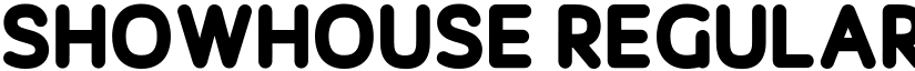 Showhouse Regular font