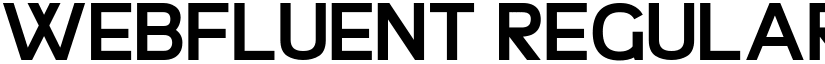 Webfluent Regular font