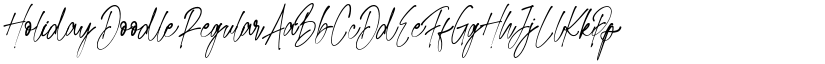 Holiday Doodle Regular font