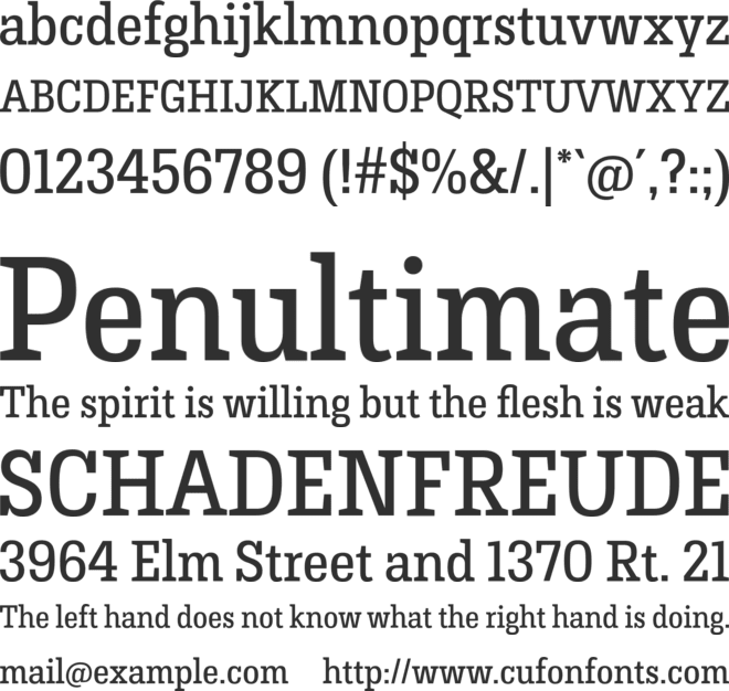 Hermeneus One font preview