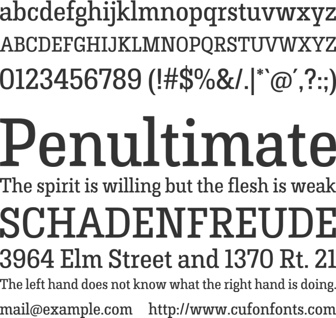 Hermeneus One font preview