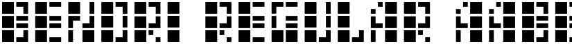 Benori Regular font