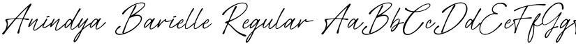 Anindya Barielle Regular font