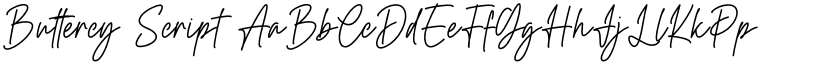 Buttercy Script font