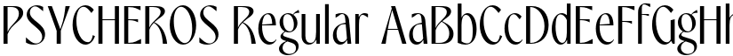 PSYCHEROS Regular font