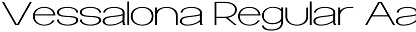Vessalona Regular font