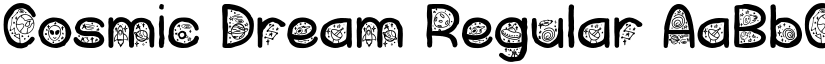 Cosmic Dream Regular font