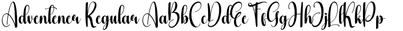 Adventener Regular font