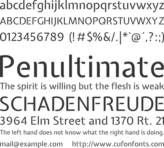 Expletus Sans font preview