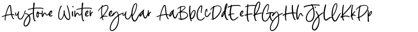 Austone Winter Regular font