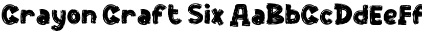 Crayon Craft Six font
