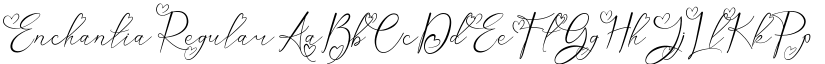 Enchantia Regular font