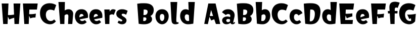 HFCheers Bold font