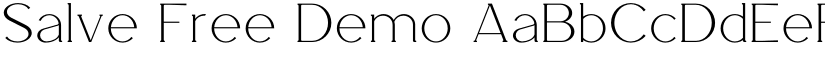 Salve Free Demo font
