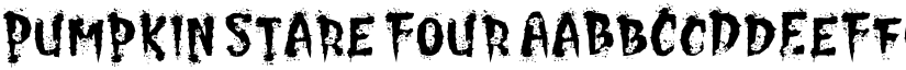 Pumpkin Stare Four font