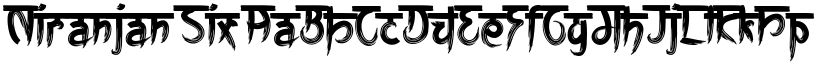 Niranjan Six font