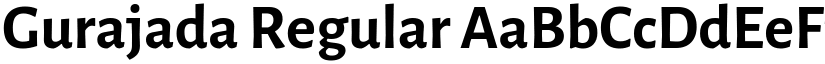 Gurajada Regular font