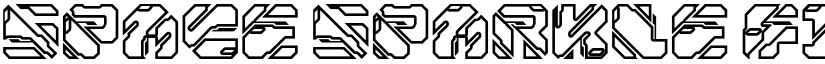 Space Sparkle Five font