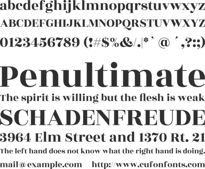 Rozha One font preview