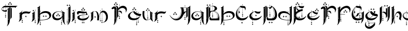 Tribalizm Four font