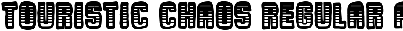 Touristic Chaos Regular font