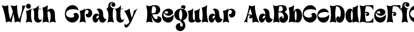 With Crafty Regular font