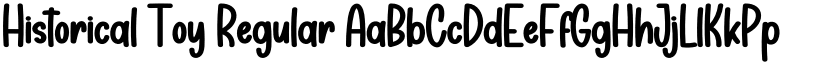 Historical Toy Regular font