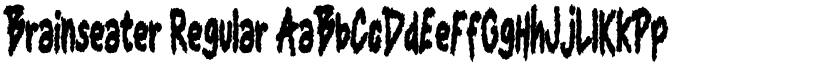 Brainseater Regular font