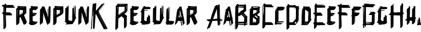 FrenpunK Regular font