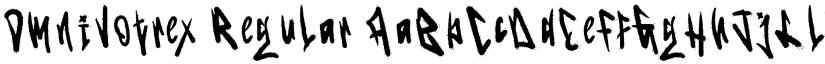 Omnivotrex Regular font