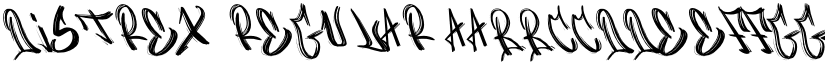 Distrex Regular font