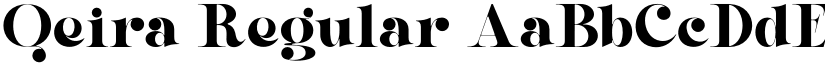 Qeira Regular font