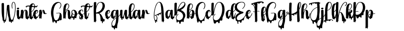 Winter Ghost Regular font